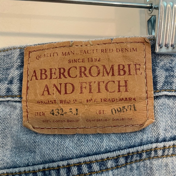 Abercrombie & Fitch 1892 Vintage Women’s Jeans 432-5J Sz 8R- Button Fly - Picture 4 of 6